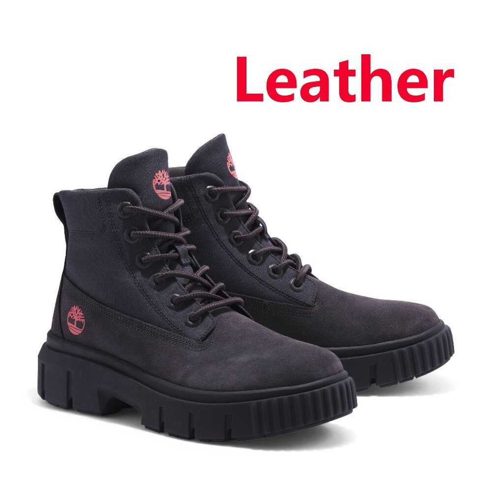 Brand New Timberland Women's Greyfield 6" Leather Boots - Lightweight, Cushioned